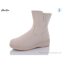 Черевики жіночі стильні Зима 9302-7 (8 пар р.37-42) "Chunsen" недорого оптом від прямого постачальника