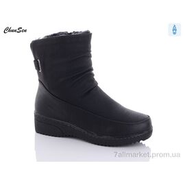 Черевики жіночі стильні Зима 37885X-9 (8 пар р.37-42) "Chunsen" недорого оптом від прямого постачальника