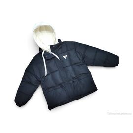 Куртка дитяча Зима K2623 чорний єврозима (4 шт. р.сітка160-170) "Kids-modnik" недорого оптом від прямого постачальника