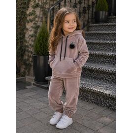 Костюм дитячий спортивний теплий на дівчинку 807 beige р.98-116 "Marimaks" недорого оптом від прямого постачальника