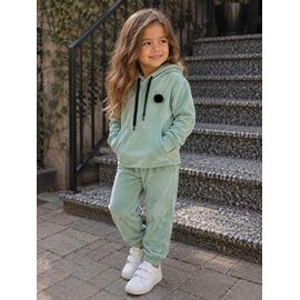 Костюм дитячий спортивний теплий на дівчинку 807 mint р.98-116 "Marimaks" недорого оптом від прямого постачальника