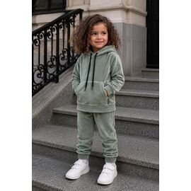 Костюм дитячий спортивний теплий на дівчинку 933 mint р.98-116 "Marimaks" недорого оптом від прямого постачальника