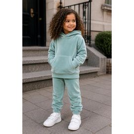 Костюм дитячий спортивний теплий на дівчинку 132 mint р.98-116 "Marimaks" недорого оптом від прямого постачальника