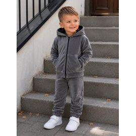 Костюм дитячий спортивний теплий на хлопчика 886 grey р.92-116 "Marimaks" недорого оптом від прямого постачальника