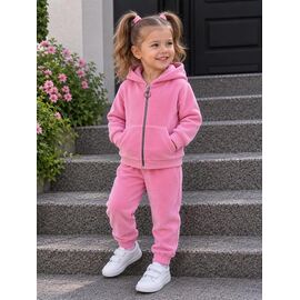 Костюм дитячий спортивний теплий на дівчинку 208 l.pink р.92-116 "Marimaks" недорого оптом від прямого постачальника