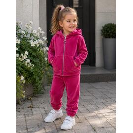 Костюм дитячий спортивний теплий на дівчинку 208 fuchsia р.92-116 "Marimaks" недорого оптом від прямого постачальника