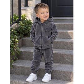 Фотография Костюм детский спортивный тёплый на мальчика 1059 grey р.92-116 "Marimaks" недорого оптом от прямого поставщика