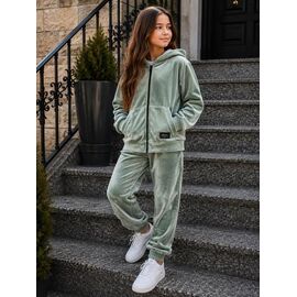 Фотография Костюм детский спортивный тёплый на девочку 1053 mint р.122-140 "Marimaks" недорого оптом от прямого поставщика