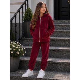 Фотография Костюм детский спортивный тёплый на девочку 207 red р.122-140 "Marimaks" недорого оптом от прямого поставщика