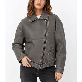 Фотография Куртка женская демисезонная 661 grey р.M-XL "Obuv OK2" недорого оптом от прямого поставщика