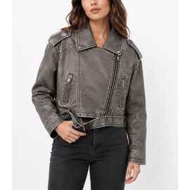 Фотография Куртка женская демисезонная 662 grey р.M-XL "Obuv OK2" недорого оптом от прямого поставщика