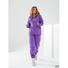 Фотография Костюм спортивный женский 886 lilac р.44-58 "DORA" недорого оптом от прямого поставщика