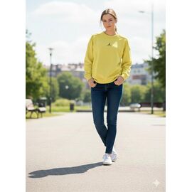 Фотография Свитер женский 1720 yellow р.44-46 "Newe" недорого оптом от прямого поставщика