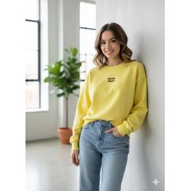 Худі жіноче 54 yellow р.44-46 "Newe" недорого оптом від прямого постачальника