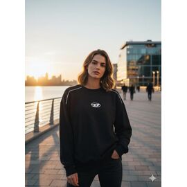 Светр жіночий 55 black р.44-46 "Newe" недорого оптом від прямого постачальника