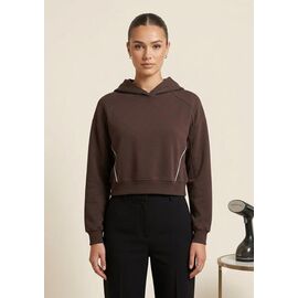 Батник жіночий 7721-1 brown р.S-L "Newe" недорого оптом від прямого постачальника