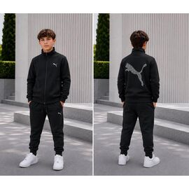 Костюм дитячий спортивний на хлопчика 205-2P black р.9-13 "Fili kids" недорого оптом від прямого постачальника