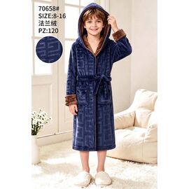 Фотография Халат детский на мальчика 70658 navy р.8-16 "Fili kids" недорого оптом от прямого поставщика