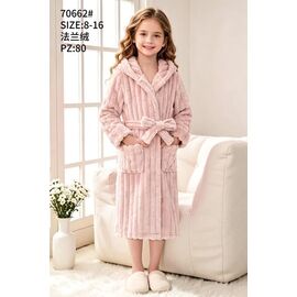 Фотография Халат детский на девочку 70662 pink р.8-16 "Fili kids" недорого оптом от прямого поставщика