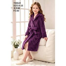 Фотография Халат детский на девочку 70662 purple р.8-16 "Fili kids" недорого оптом от прямого поставщика