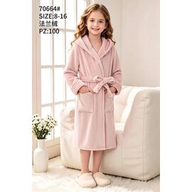 Фотография Халат детский на девочку 70664 beige р.8-16 "Fili kids" недорого оптом от прямого поставщика