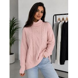 Фотография Свитер женский 0123-21 pink р.42-48 "Aidin-шик шок" недорого оптом от прямого поставщика