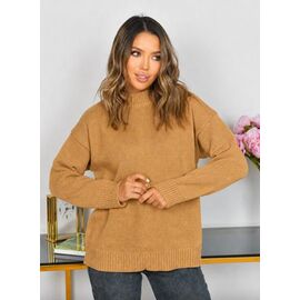 Фотография Свитер женский 0123-33 beige р.42-48 "Aidin-шик шок" недорого оптом от прямого поставщика