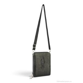 Фотография Сумка мужская 9003 black 17*13*4 см, "GLAMORTA" недорого оптом от прямого поставщика