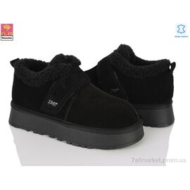 Уггі жіночі утеплені Зима 2642 black (6 пар р.36-40) "PLPS-Nanachka" недорого оптом від прямого постачальника