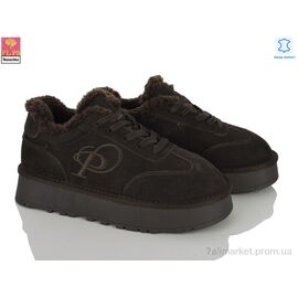 Уггі жіночі утеплені Зима BL2638 brown (6 пар р.36-40) "PLPS-Nanachka" недорого оптом від прямого постачальника