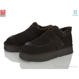 Уггі жіночі утеплені Зима 2639 brown (6 пар р.36-40) "PLPS-Nanachka" недорого оптом від прямого постачальника