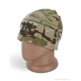 Фотография Шапка мужская Зима Фліс3 khaki (5 шт. р.сетка 56-58) "TUZZI" недорого оптом от прямого поставщика