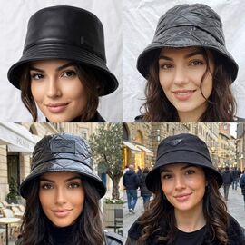 Фотография Панама зимняя женская 1068 black р.M-XL "Mabi" недорого оптом от прямого поставщика