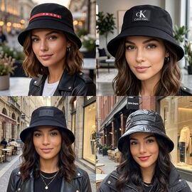 Фотография Панама зимняя женская 1069 black р.M-XL "Mabi" недорого оптом от прямого поставщика