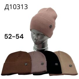 Фотография Шапка детская на девочку D10313 mix р.52-54 "SELFI" недорого оптом от прямого поставщика