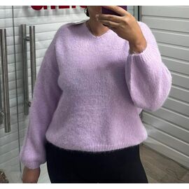 Фотография Свитер женский 26800 lilac р.44-48 "PULSE" недорого оптом от прямого поставщика