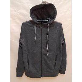 Фотография Кофта спортивная мужская 2322 grey р.M-3XL "ZERO" недорого оптом от прямого поставщика
