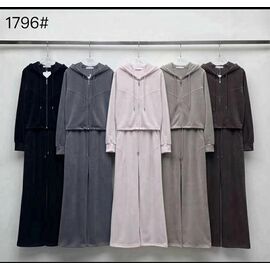 Фотография Костюм спортивный женский тёплый BX1796 l.beige р.M-XL "Dorimodes" недорого оптом от прямого поставщика