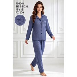 Фотография Пижама женская 70604 blue р.52-60 "Fili Wear" недорого оптом от прямого поставщика