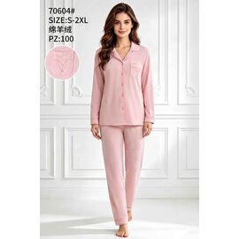 Фотография Пижама женская 70604 pink р.52-60 "Fili Wear" недорого оптом от прямого поставщика