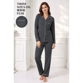 Фотография Пижама женская 70605 grey р.54-62 "Fili Wear" недорого оптом от прямого поставщика