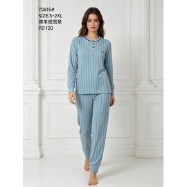 Фотография Пижама женская 70615 l.blue р.52-60 "Fili Wear" недорого оптом от прямого поставщика