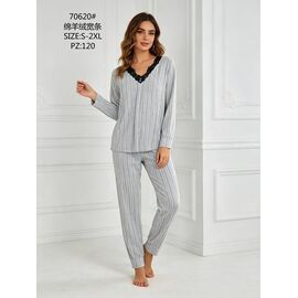 Фотография Пижама женская 70620 grey р.52-60 "Fili Wear" недорого оптом от прямого поставщика