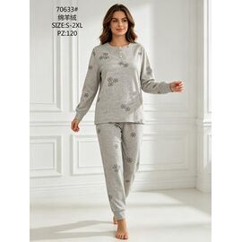 Фотография Пижама женская 70633 grey р.52-60 "Fili Wear" недорого оптом от прямого поставщика