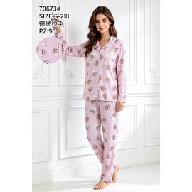 Фотография Пижама женская 70673 pink р.52-60 "Fili Wear" недорого оптом от прямого поставщика