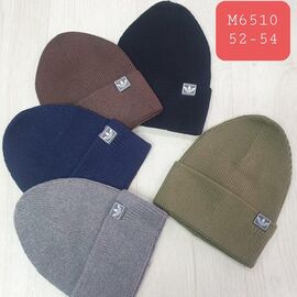 Шапка дитяча на хлопчика M6510 mix р.52-58 "SELFI" недорого оптом від прямого постачальника