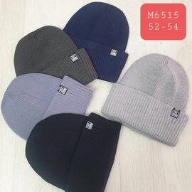 Шапка дитяча на хлопчика M6515 mix р.52-54 "SELFI" недорого оптом від прямого постачальника