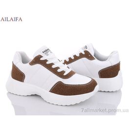 Кросівки жіночі модні Весна/осінь A2361 khaki піна (6 пар р.36-41) "Ailaifa" недорого оптом від прямого постачальника