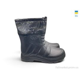 Фотография Сапоги из пены мужские зима BM5 чорний (6 пар р.41-45) "Rai shoes" недорого оптом от прямого поставщика
