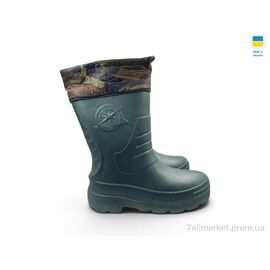 Фотография Сапоги из пены мужские зима P2-2 хакі (6 пар р.41-45) "Rai shoes" недорого оптом от прямого поставщика